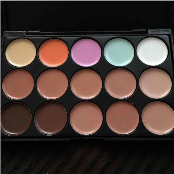 15 Colors Cream Concealer Palette