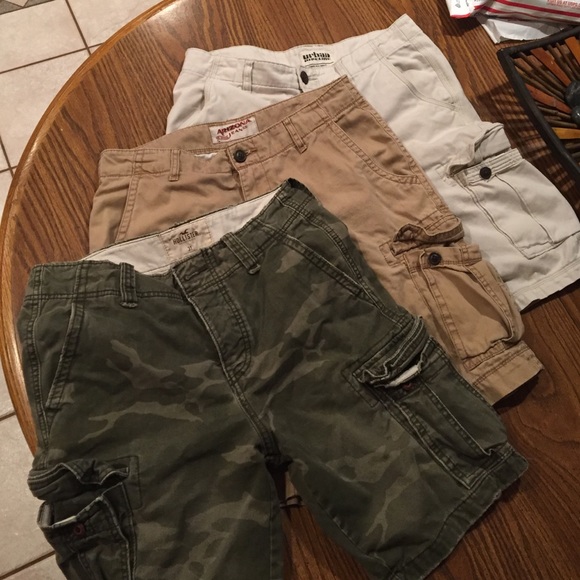 3pk men's cargo shorts