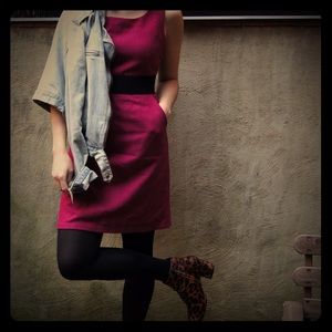 Pink Sheath Dress