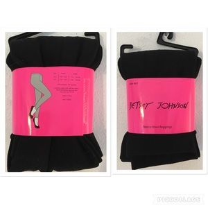 NWT BETSEY JOHNSON fleece-lined LEGGINGS Size M/I