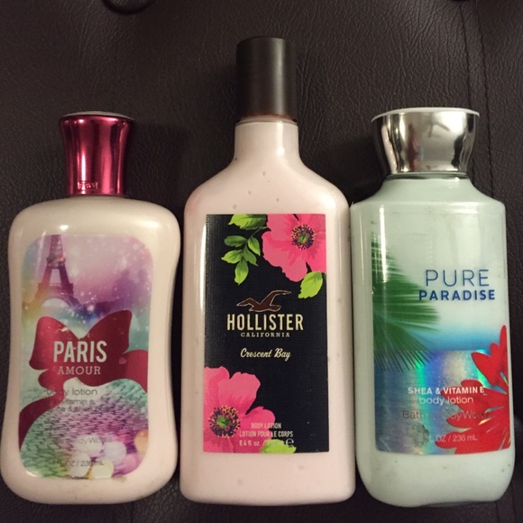 One Hollister & Two Bath and Body Works Lotions! - Picture 1 of 1