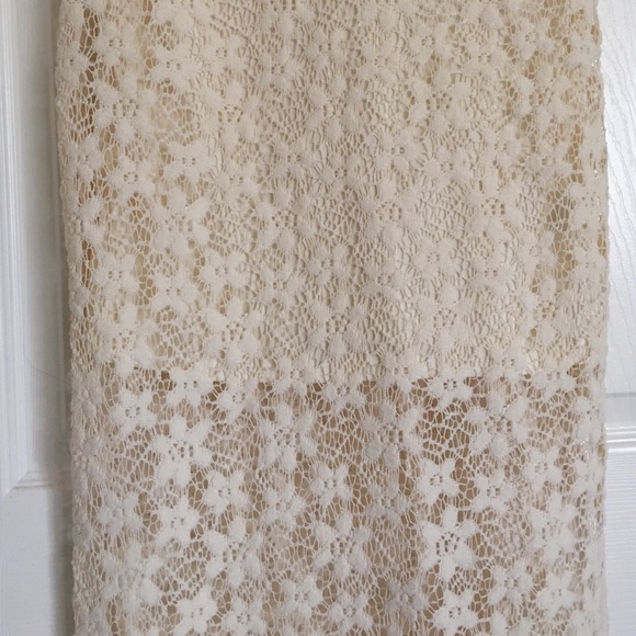 Long Beige Dress - Picture 3 of 4