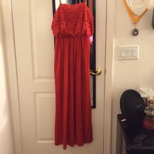 🚫SOLD🚫 Long Red Nightwear