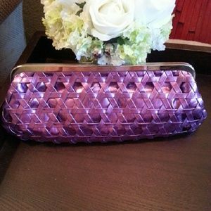 Purple clutch
