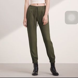 Aritzia los feliz pants olive small