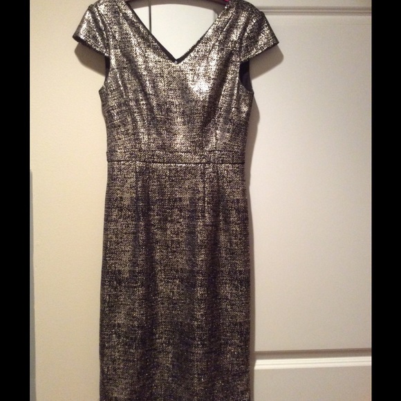Betsey Johnson metallic dress