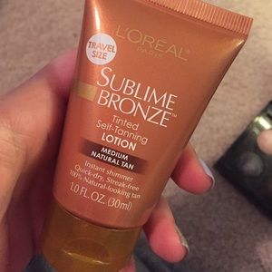 Bronzer self tanning lotion