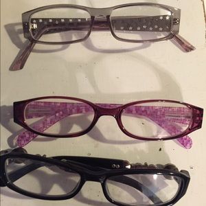 🎀BUNDLE🎀 3 pairs of child size fake glasses❗️❕❗️