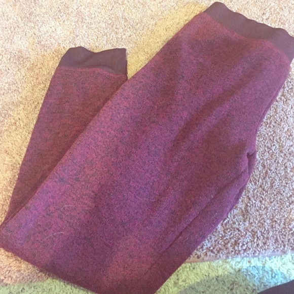 Purple joggers!