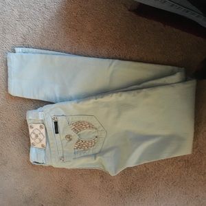 Baby blue Miss Me jeans
