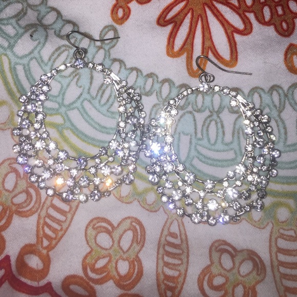 Sparkly earrings