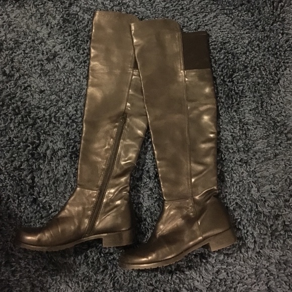 Stuart Weitzman Black over-the-knee boots