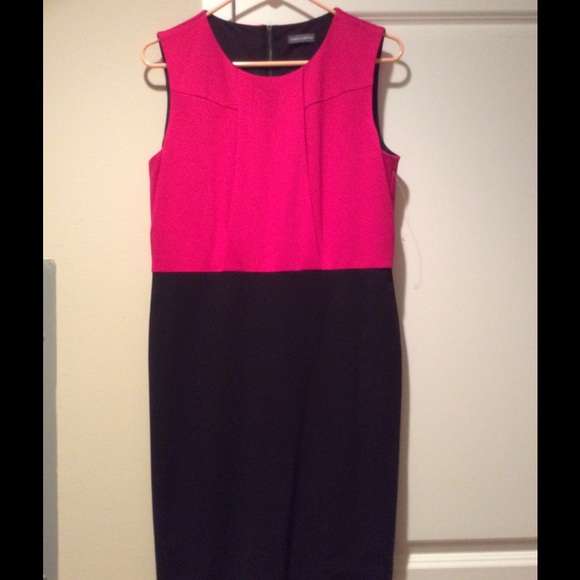 Vince Camuto 2-tone dress