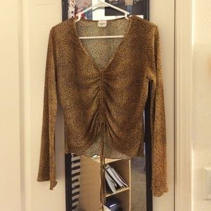 Sexy Short Leopard Shirt