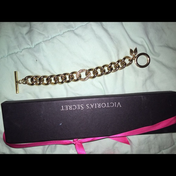 Victoria secret gold bracelet