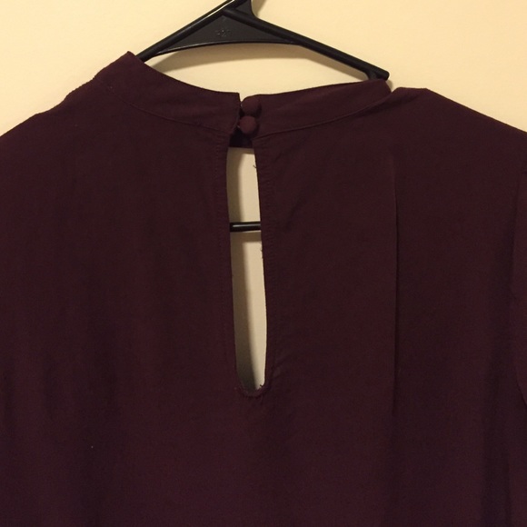 Maroon shift dress - Picture 2 of 2
