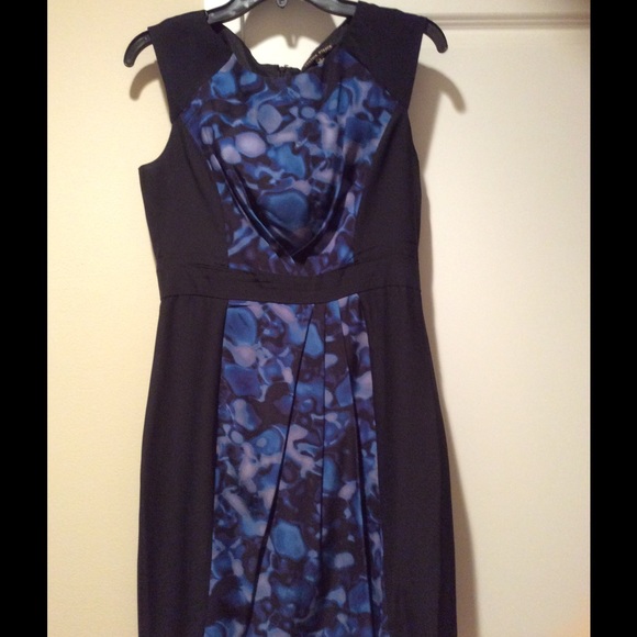 Cynthia Steffe blue dress.