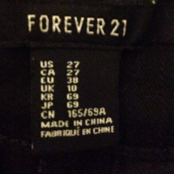 FOREVER 21 black button up high waisted shorts - Picture 2 of 3