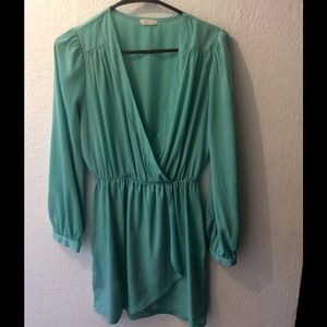 Mint Mini Dress