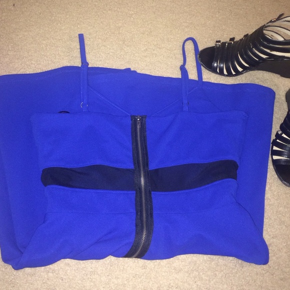 Blue Material Girl Dress - Picture 2 of 4