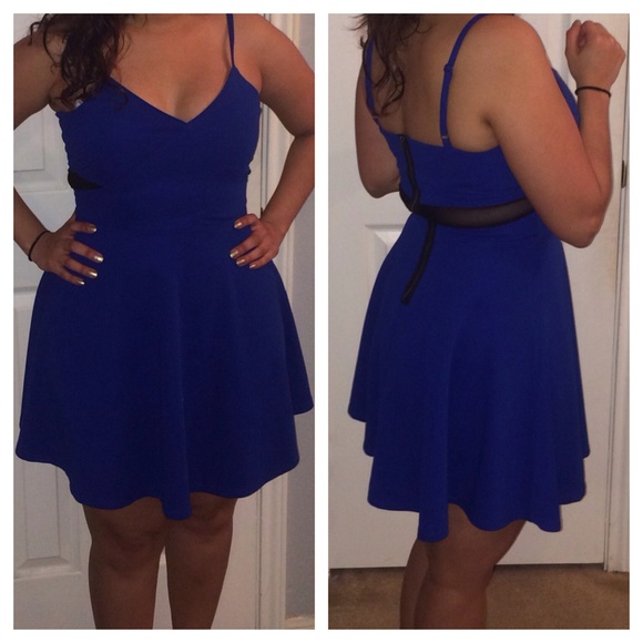 Blue Material Girl Dress - Picture 4 of 4