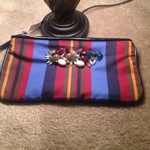 Ann Taylor wristlet with tags