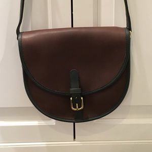 Vintage Auth PERFECT CONDITION Coach saddle bag