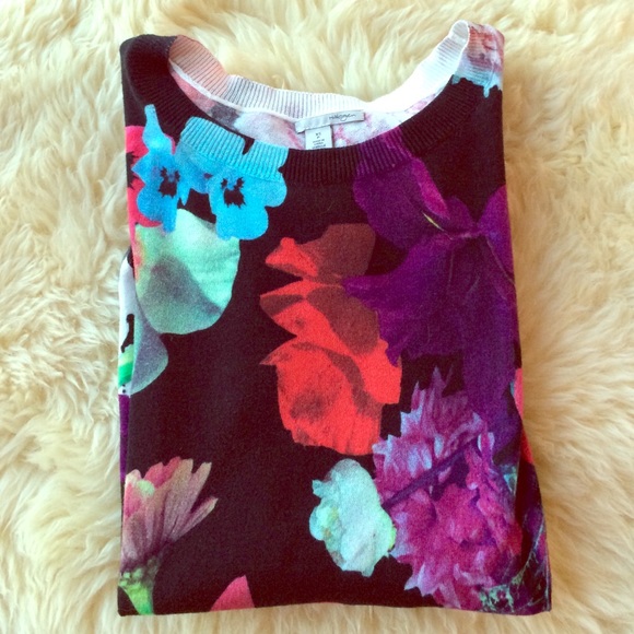 Floral Sweater
