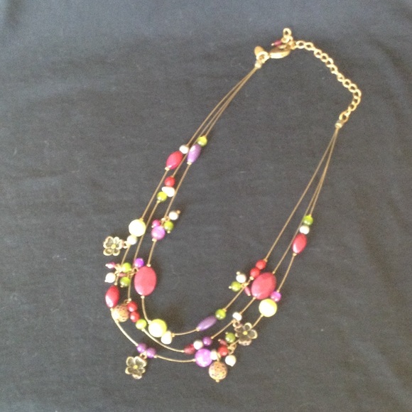 Chicos triple strand necklace