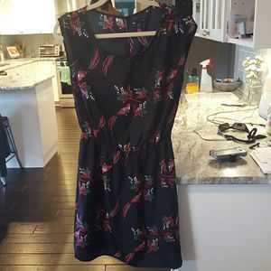 Adorable navy print dress