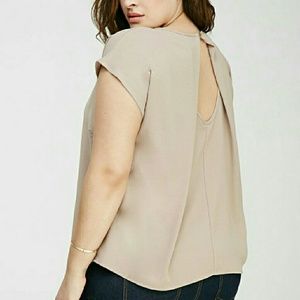 Gorgeous Origami Back Boxy Top
