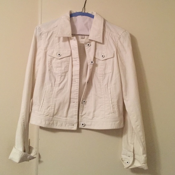 White Jean jacket