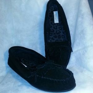 AEROPOSTALE Black Moccasins Size 10