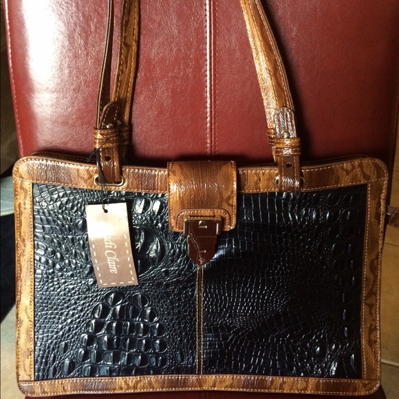 Madi Claire. New with Tag.  Genuine leather bag
