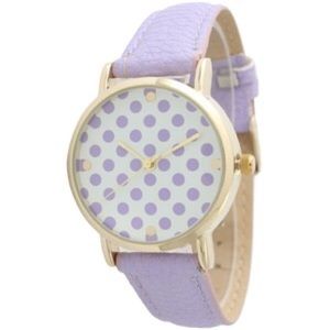 Purple Polka-Dot Watch