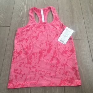 NWT Lululemon swiftly racerback granite sz 8