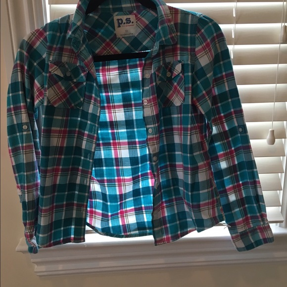 Plaid button down - Picture 1 of 1