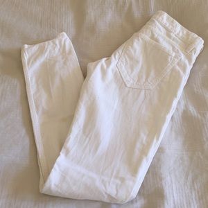 White Boyfriend Cords