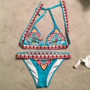 Victoria's Secret boho print bikini