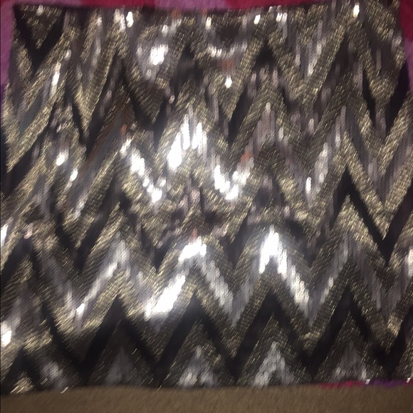 Forever 21 Sequins Skirt