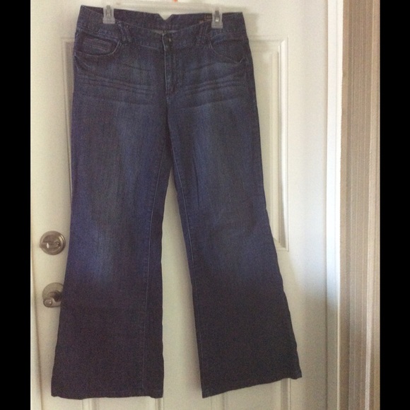 Massimo Womens Premium Denim Jeans. Wide Leg - Picture 1 of 3