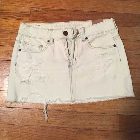 NWT AE Mini Denim Skirt