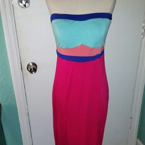 Brand New Sexy strapless Maxi Dress
