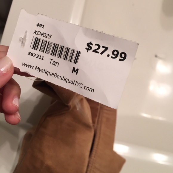 LIGHT CREME SWADE STRAPLESS DRESS - Picture 2 of 2