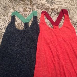 2 old navy tanks