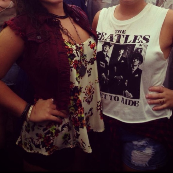 Floral tank top - Picture 4 of 4