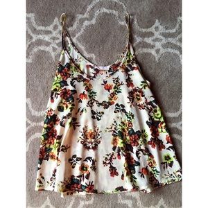 Floral tank top