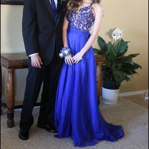 Windsor Royal Blue Prom Dress