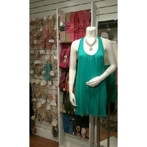 Easy Breeze Turquoise Dress