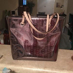 Michael Kors Metallic Purse